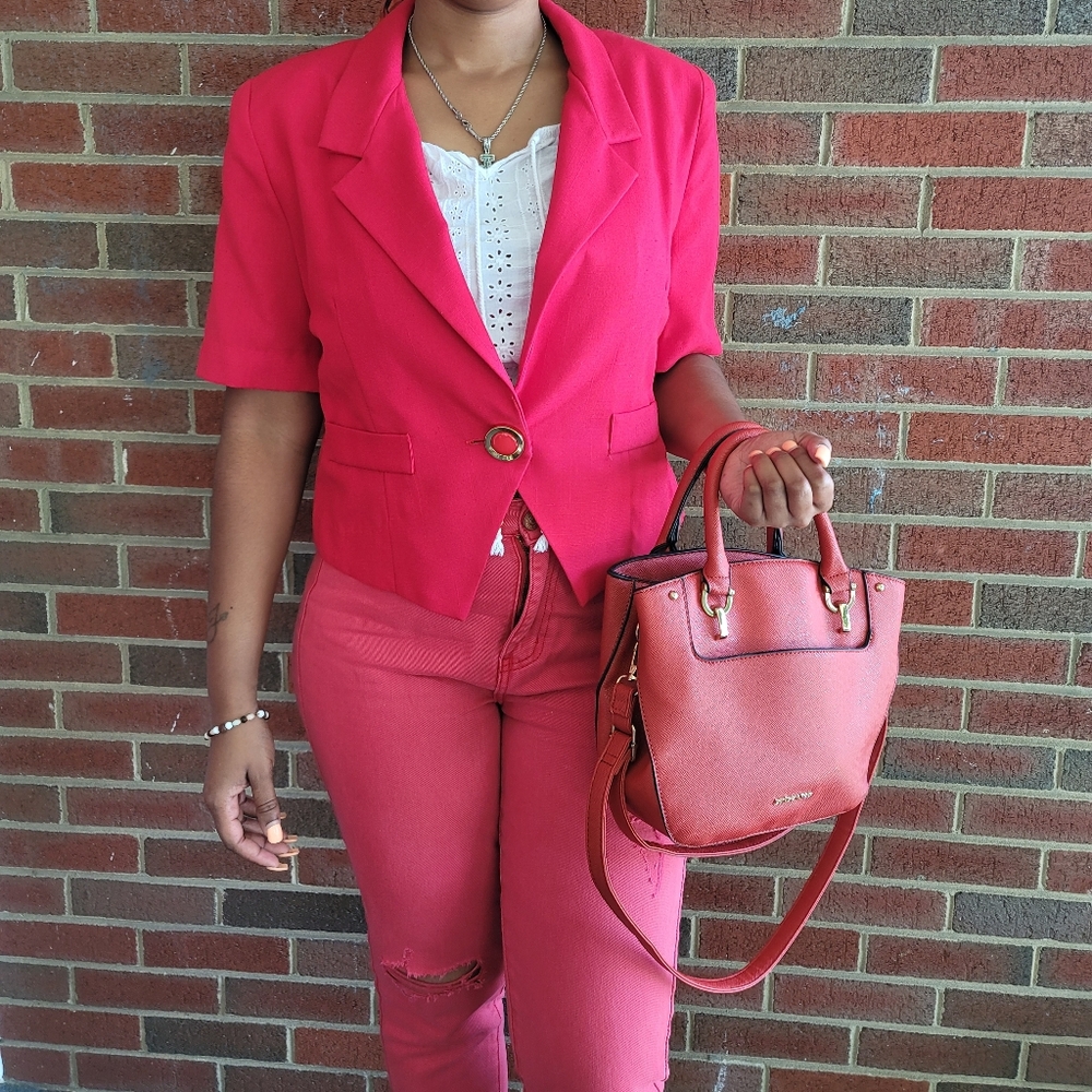Vintage cropped jacket